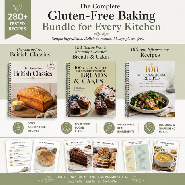 The Complete Kitchen Collection | 3 Premium Printed Cookbooks