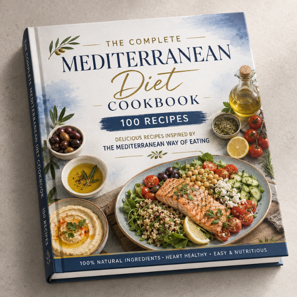 The Complete Mediterranean Cookbook | Paperback Book